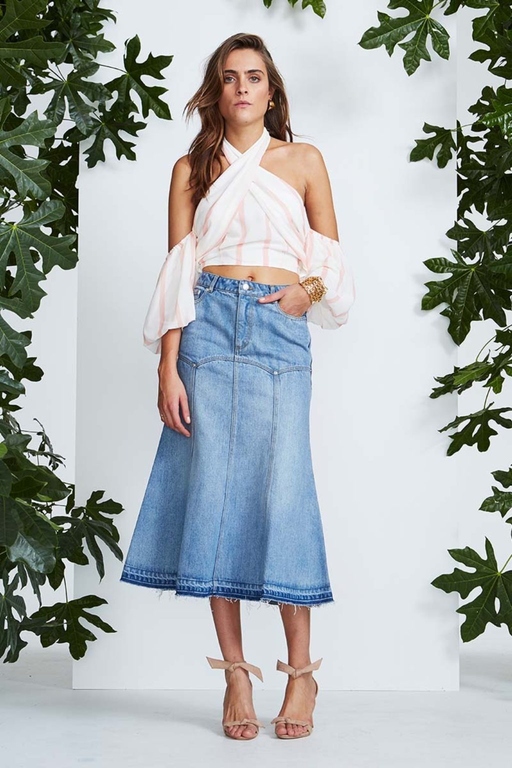 Skyros Denim Skirt SALE WAS $169 | The Style Capsule